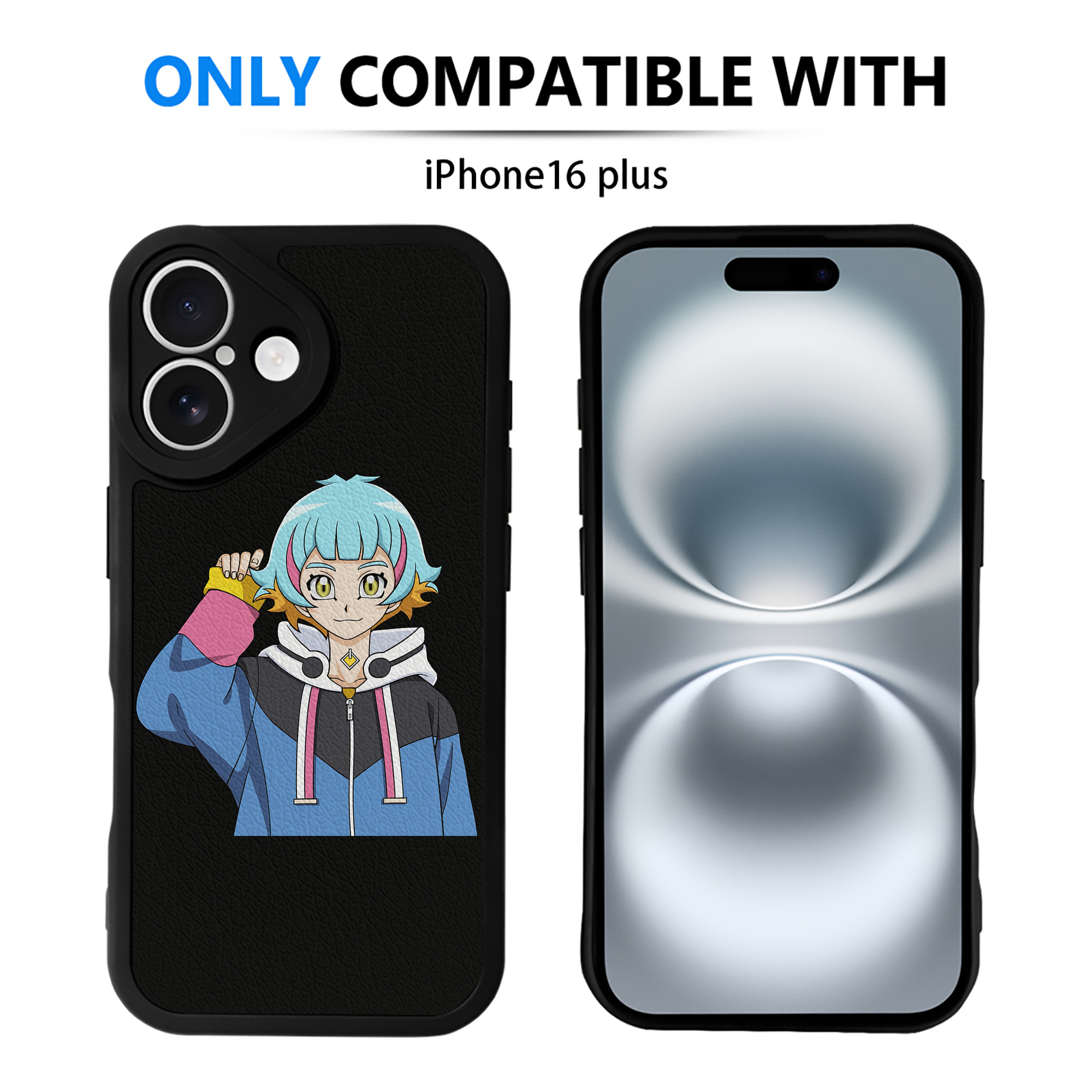 遊☆戯☆王 Yu-Gi-Oh! 【iPhone 16シリーズ対応】シリコンスマホケース（レザー調） 材質：シリコン